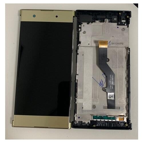 For Sony Xperia XA1 Plus G3412 G3416 G3426 G3412 G3421 LCD Display Touch Screen Assembly Repair Parts with frame For XA1P LCD