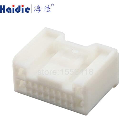 2sets auto 20pin plastic housing plug wire electric cable connector 6098-3826
