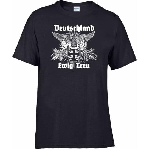 2019 Fashion Cotton T-shirt T Shirt Reichsadler Ewige Treue 3 Eisernes Kreuz Deutsches Reich Treue Vaterland