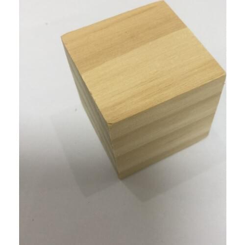 4cm big DIY Wooden craft wood blocks cubes
