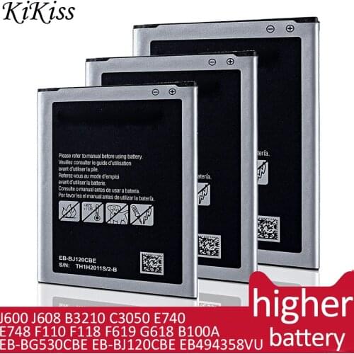 AB483640BU For Samsung Battery J600 J608 B3210 C3050 E740 E748 F110 F118 F619 G618 EB-BG530CBE EB-BJ120CBE EB494358VU B100AE