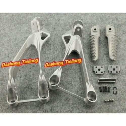 Motorcycle Accessories Rear Passenger Foot Pegs Footrest Brackets Kit for KAWASAKI NINJA ZX-6R ZX6R 2005-2007 2008