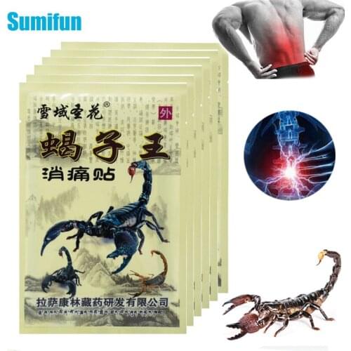 40pcs Scorpion Venom Analgesic Patch Arthritis Shoulder Knee Joint Pain Relieving Patches Rheumatoid Treatment Sticker Body Care