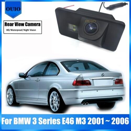 HD rear view camera For BMW 3 Series E46 M3 2001 ~ 2006 HD Night Vision Waterproof Camera| Backup Parking Reversing Camera