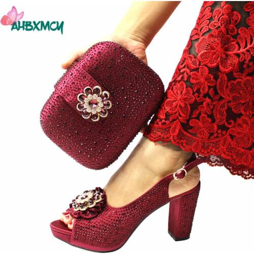 Summer New Design in Sky Blue Nigerian Women Shoes and Bag Set Italian Ladies Can Matching Evening Bag Mature Style for Wedding