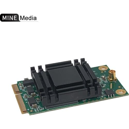 Mini PCI-E 1080p SD/HD/3G SDI Video capture card Support Deinterlace Cropping Color Adjustment