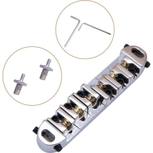 N0HA Guitar Bridge Saddle Roller Locking For GB LP 6 string