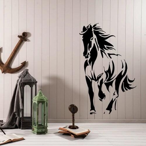 Pony Silhouette Animal Wall Decal Vinyl Wall Sticker Bedroom Home Decor Living Room Home Decoration Accessories For Living Room