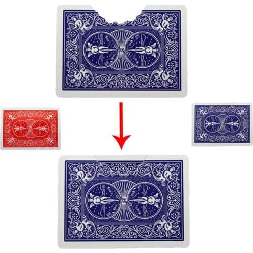 Professional Bite Out Card Magic Tricks Card Magic Illusions Card Tricks Stage Magic Mental - Random Colors