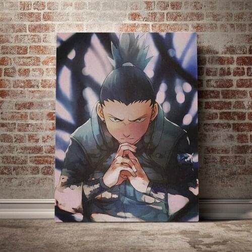 Shikamaru shadow possession jutsu anime Canvas painting decor wall art pictures bedroom study home decoration prints poster
