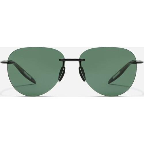 Vazrobe Rimless Sunglasses Male Women Nylon Lens Pilot Sun Glasses for Men Ultralight Driving Eyewear Aviation Shape