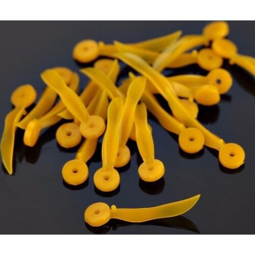 400pcs Dental Plastic Wedge with Hole Disposable Tooth Gap Wedge Non-toxic Medical Grade Plastic 4 sizes Dentistry Tools