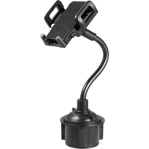 Universal Car Gooseneck Cup Cellphone Holder Adjustable Auto GPS Mount Cradle Fastening Structure Convenient Disassembly