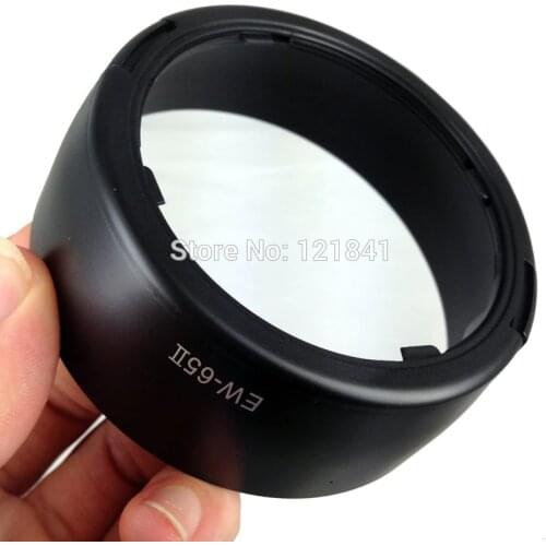 High Quality EW65 II EW-65 II Camera Lens Hood For Canon EF 28mm F/2.8 35mm F/2.0 Lens EW-65II Camera Accessories