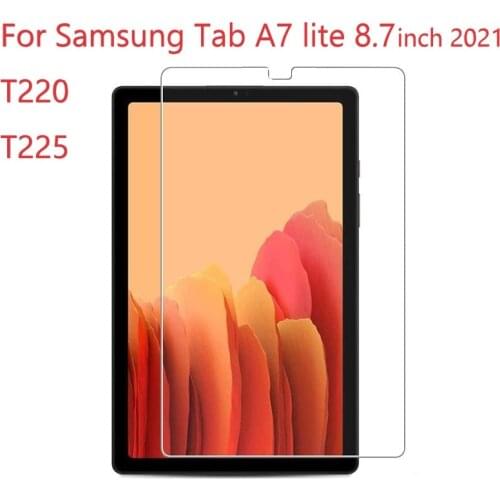 For Samsung Galaxy Tab A7 Lite SM-T225 T220 8.7inch Screen Protective Film Anti-Scratch 9H Hardness Tablet Tempered Glass 2021