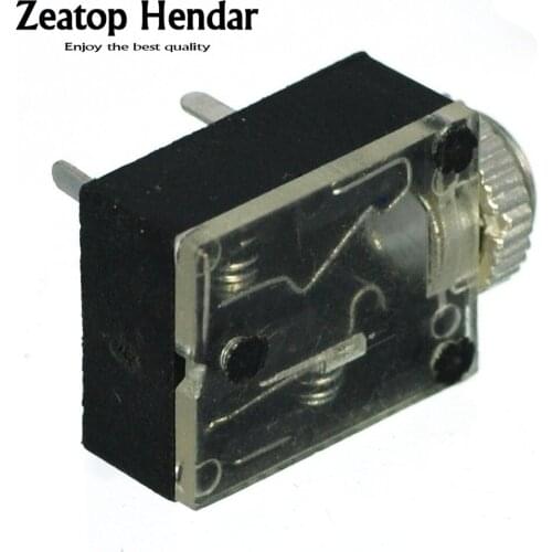 100pcs 5Pin 3.5mm Stereo Jack Socket Audio Connector PCB Panel Mounting for MP3 Earphone Headset Headphone