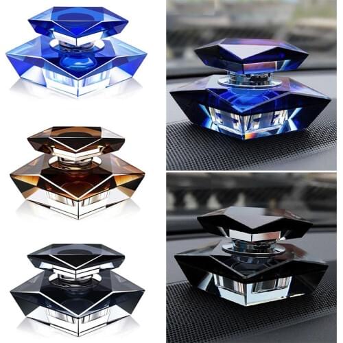 15ml Mini Portable Refillable Crystal Glass Empty Perfume Bottle Ornament Gift 2020