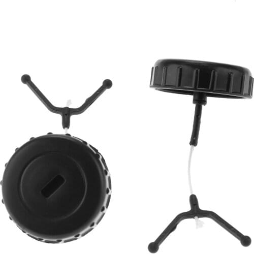 Dophee 2pcs Fuel Gas Petrol Cap Oil Caps for STIHL 017 018 MS170 MS180 Chainsaw 1130 350 0500 Garden Power Tools Plastic