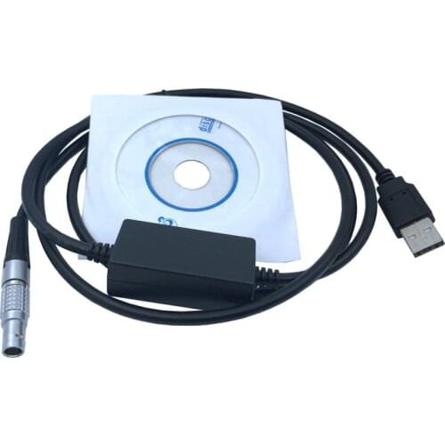 2pcs Brand NEW USB Data Download Cable for Leica survey total stations Equivalent GEV189 (734700) 0.B 5 pin leica USB cable
