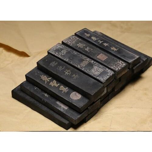 3Pc 20-30 Year Old Ink Stick Oil Soot Inkstick Calligraphy Painting Sumi-E 31g