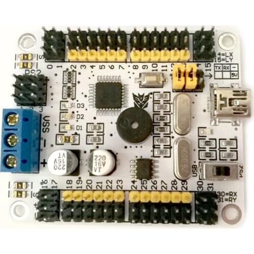32 way overload protection rudder control board controller robot control diy pannel