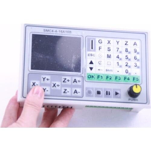 50KHZ SMC4-4-16A16B 4 CNC Motion Controller For Carving Machine Control System Control board 4 Axls offline Controller