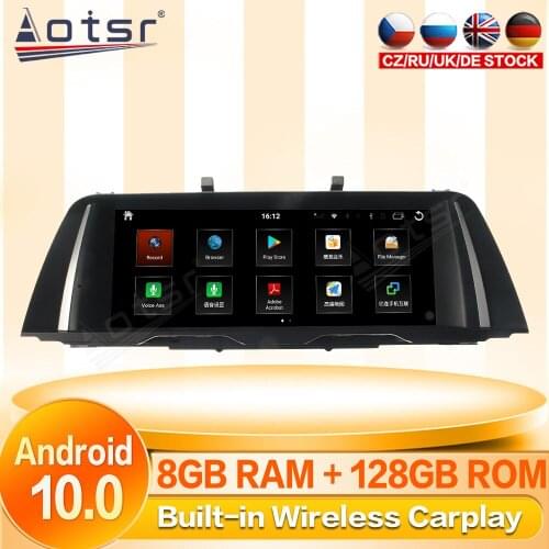 Android Tape Radio Recorder Car For BMW 5 Series F10 F11 F18 2010 2011 2012 2013-2016 GPS Navi Player Stereo Autoradio Head unit