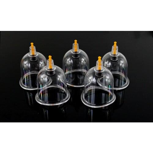 10 pcs 45mm Thickened U shape vacuum cupping cans acupuncture massage knee joint cans