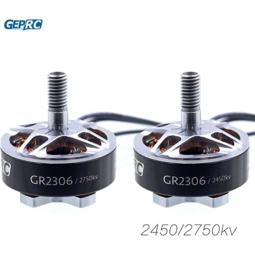 4Pcs GEPRC GR2306 2450KV 2750kv 1600kv Brushless Motor for FPV Racing Quadcopter QAV210 250 RC Drone