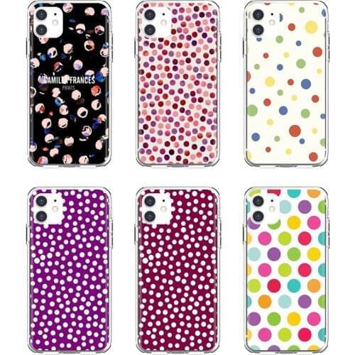 Polka-Dots For Huawei Nova 2 2i 3 3i Y3 Y5 Y6 Y7 Y9 Prime 2015 2016 2017 2018 2019 Phone Cases