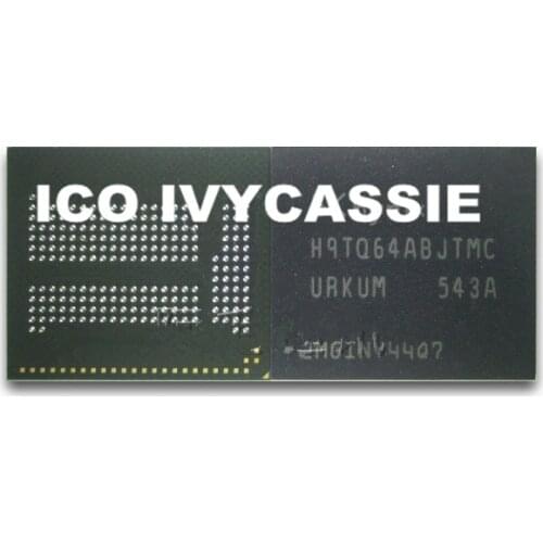 H9TQ64ABJTMC eMMC NAND flash memory IC BGA chip Used 100% Tested Good