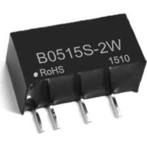 2PCS/LOT B0515S-2W isolating switching power converter DCDC boost power module 5V to 15V