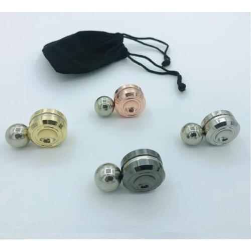 Metal Yo-Yo Balls Fidget Toys Antistress Pop It Simpl Dimmer Hand Tail Spinner Popite Magnet Stress Reliever Toys Kid Gift Adult