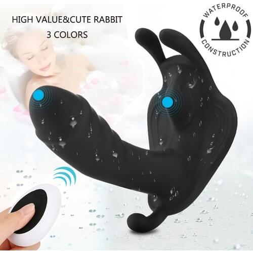 Wearable Dildo Vibrator For Women Eggs Vibrating Panties G Spot Clitoris Stimulator Butterfly Wireless Remote Control Sex Toys