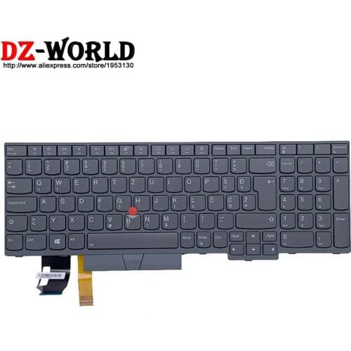 New Original Gray SI Slovenian Backlit Keyboard for Lenovo Thinkpad T15 Gen2 P15S Gen2 Laptop 5N21B08471 5N21B08434