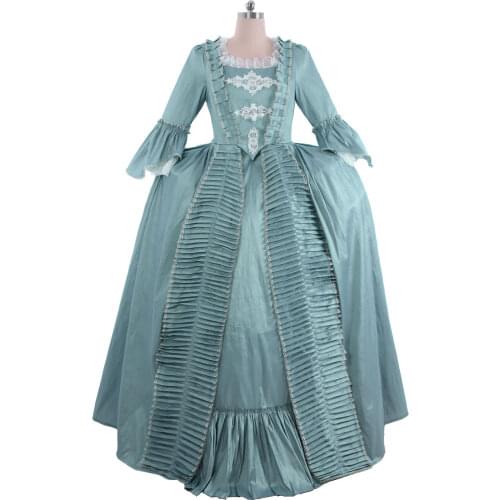 Victorian Rococo 18th Century Ball Gown Dress Fancy Dress Gown Medieval Marie Antoinette Dress Tudor Rococo Colonial Georgian