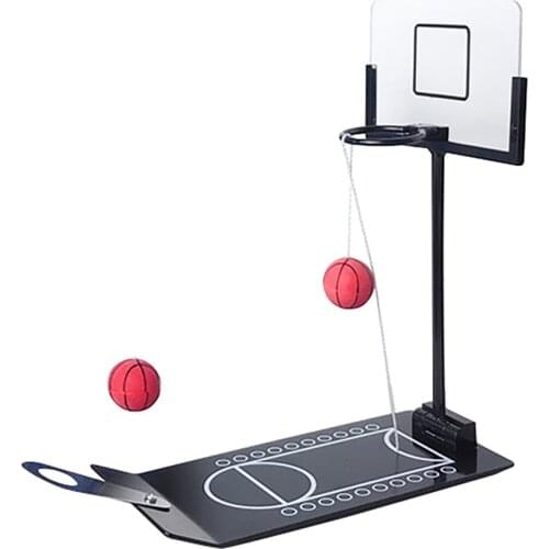 Foldable Mini Basketball Game Stress Relief Toy Office Desktop Table Basketball Birthday Gift Portable Basketball Game Set