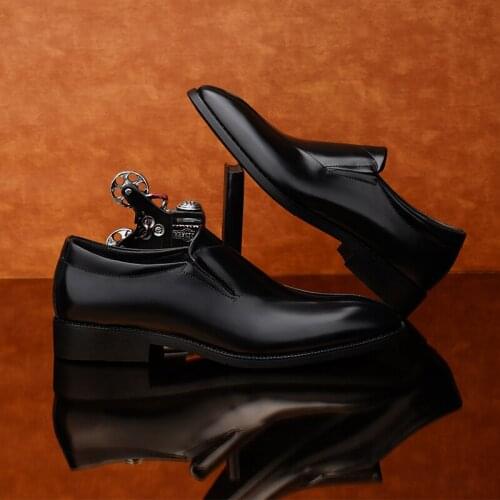 Safety zapatos leather male shoes black para sapatos stylish sale mens sneakers mens shoe flat casual cuero casuales masculino