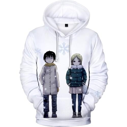 Personality 3D Anime High Masrks Girl Hoodies Hip Hop Boys/girls Hoodie The Game Is Girl Long Sleeve Fashion Children Coats
