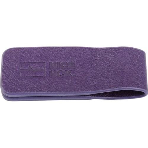 NiceHCK 1 Pcs High Quality Leather Earphone Clamp Cable Ties Cable Button Earphone Accessories Use For DT500/M6/F3/DB3/NX7 Pro