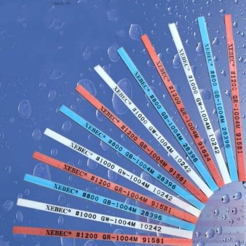 Japan imported genuine ruby fiber oilstone strip mould polished oilstone 1004 800 # oilstone clip