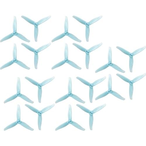 10 pairs GEMFAN 3016 3 Inch 3-Paddle PC Propeller 1.5mm/2mm Hole for RC Drone Multirotor Parts Accessories