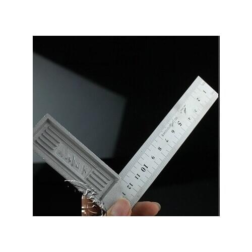 20CM Stainless steel protractor woodworker goniometer angle square gauge tool angle metric