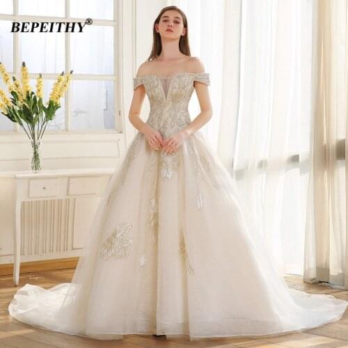 BEPEITHY Wedding Dresses With A Train