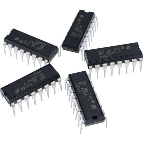 5PCs L293 L293D DIP DIP16 DIP-16 IC Motor Driver Drive Chip PAR Push Pull 4 Four Channel Module IC Chips