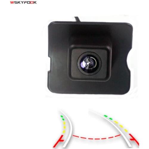 Dynamic Trajectory Tracks CCD Car Car Rear View Reverse Camera For Mercedes Benz ML M W164 ML350 ML330 ML63