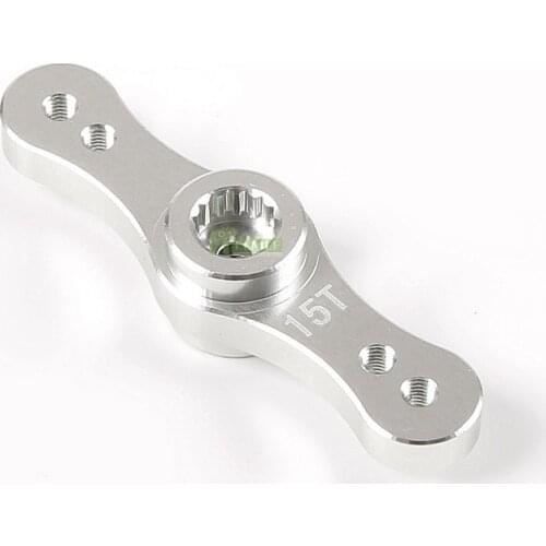 CNC Alloy Double Side with 15T 17T Servo Arm for SAVOX 0236 Symmetry Steering System fit 1/5 Scale HPI Rovan Baja 5B 5T 5SC