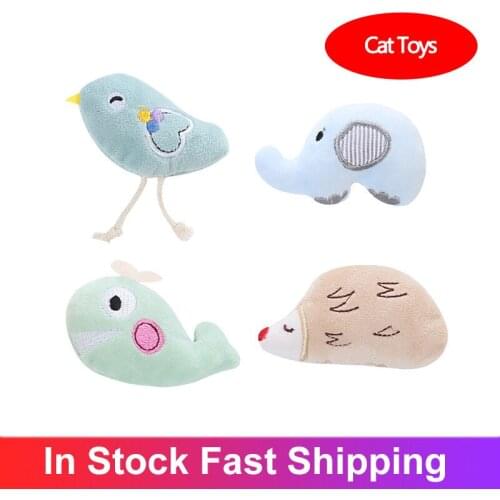 Hot Sale Cat Plush Toy Pet Supplies Cat Toys Self-excited Puppet Plush Toys Wholesale Plush Animal Modeling Toys Pet Supplies