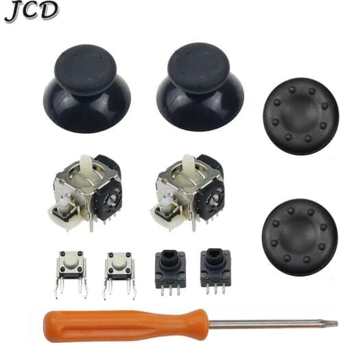JCD 3D Analog Joystick Sensor Module Potentiometer Thumb Sticks for Xbox 360 RB LB RT LT Switch Button Screwdriver