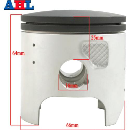 Motorcycle Cylinder Bore Size 66mm 66.25mm 66.50mm 67 Piston Rings Kit For Kawasaki KDX200 KDX 200 1989 1990 1991 1992 1993-2006